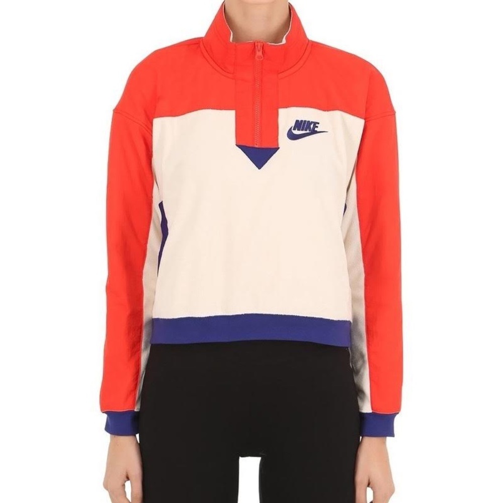 NWT NIKE Loose Fit Quarter Zip Pullover
